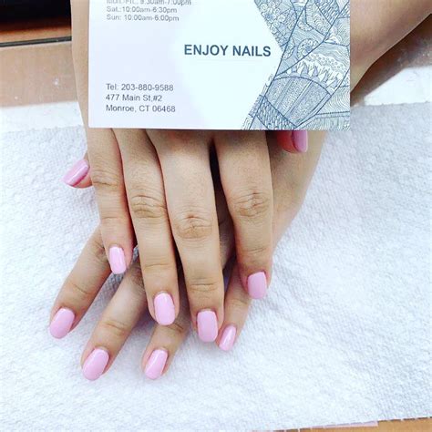 Enjoy nails - Enjoy Nails $$ • Nail Salons 40320 Five Mile Rd, Plymouth, MI 48170 (734) 420-0127. Reviews for Enjoy Nails Add your comment. Sep 2022. I’m shocked at how many ... 
